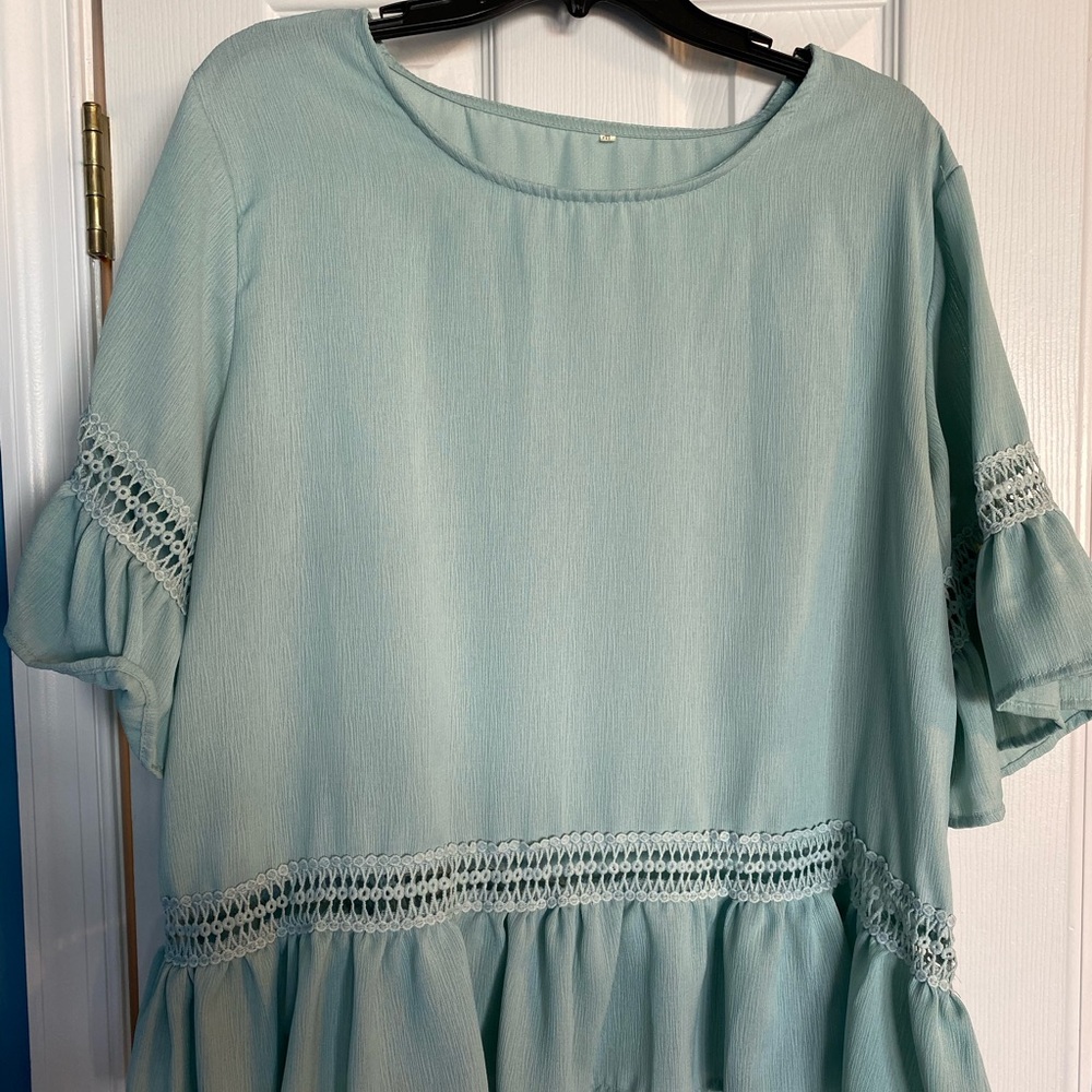 Flirty Peplum Top